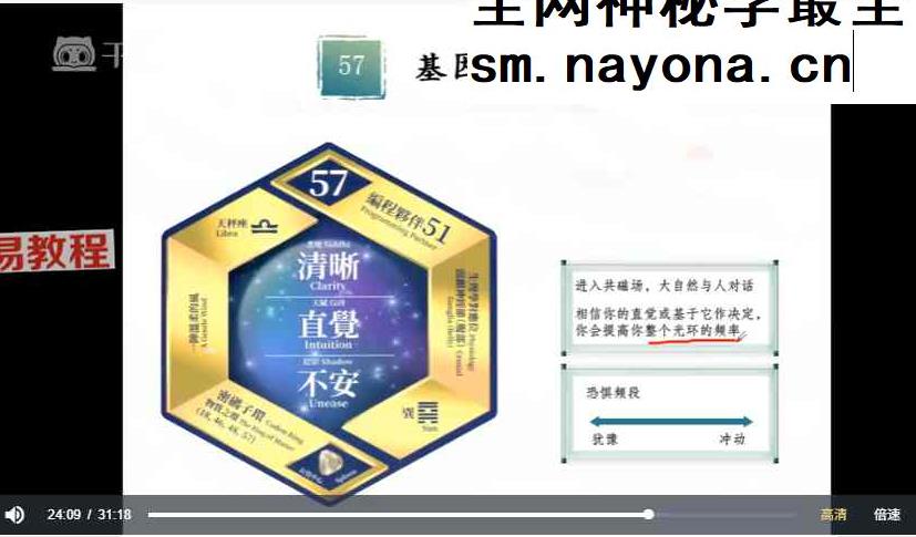 优优人类图基因天命高阶训练营视频109集