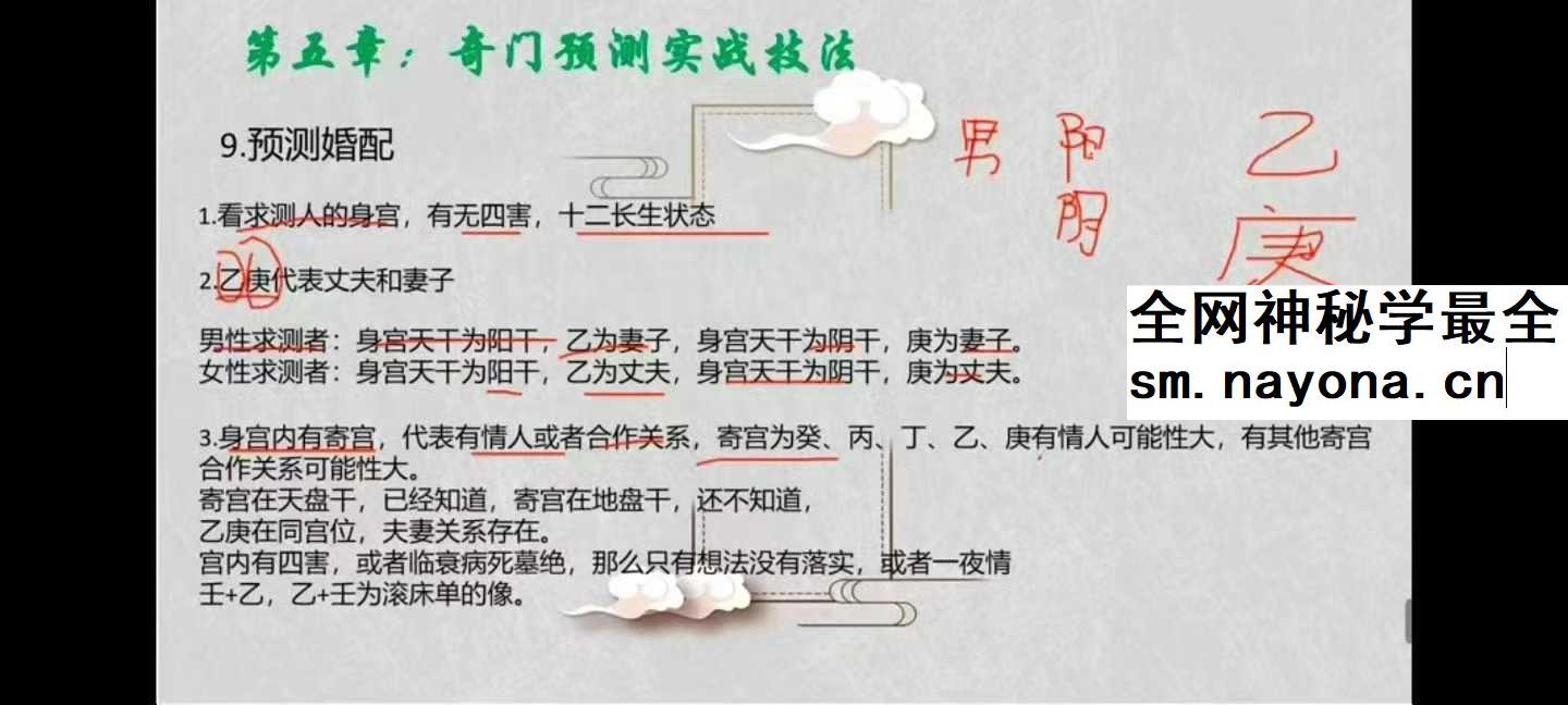 竑恩《阴盘奇门专业课》40集