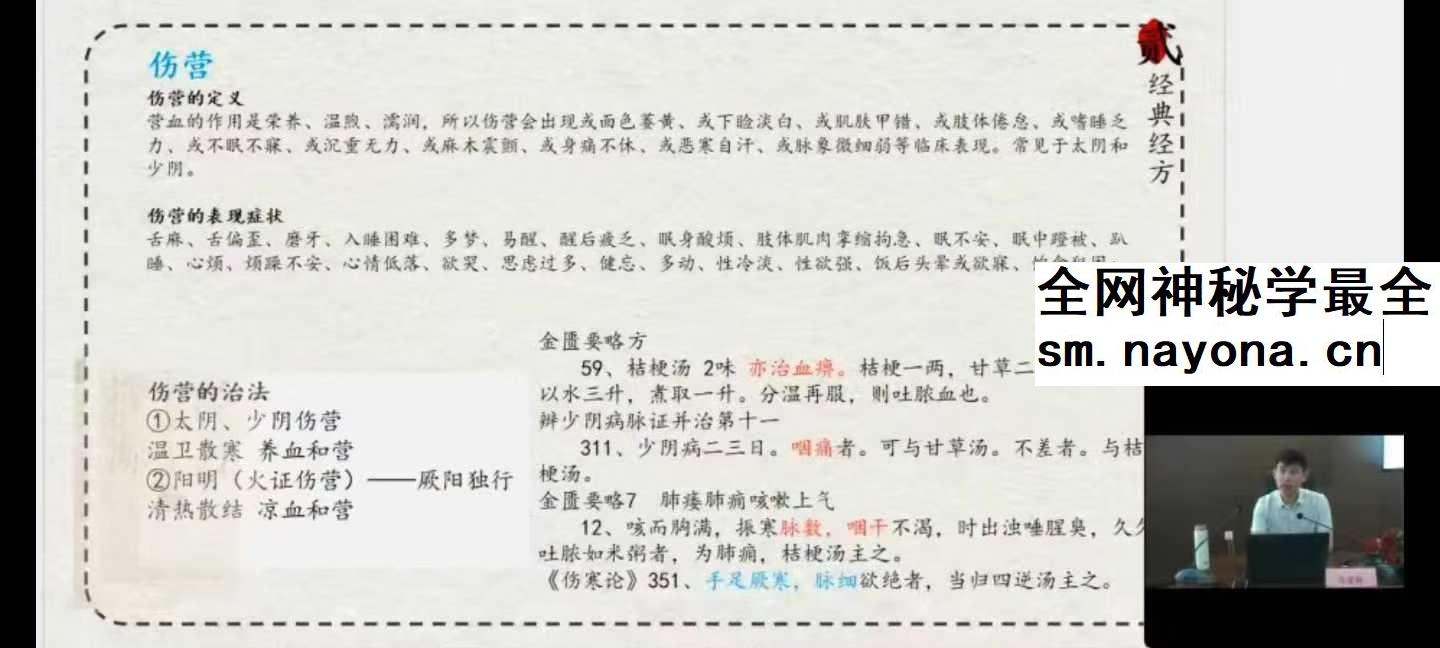 许家栋经典经方十年回顾之理法大课暨临床带教14集视频全集