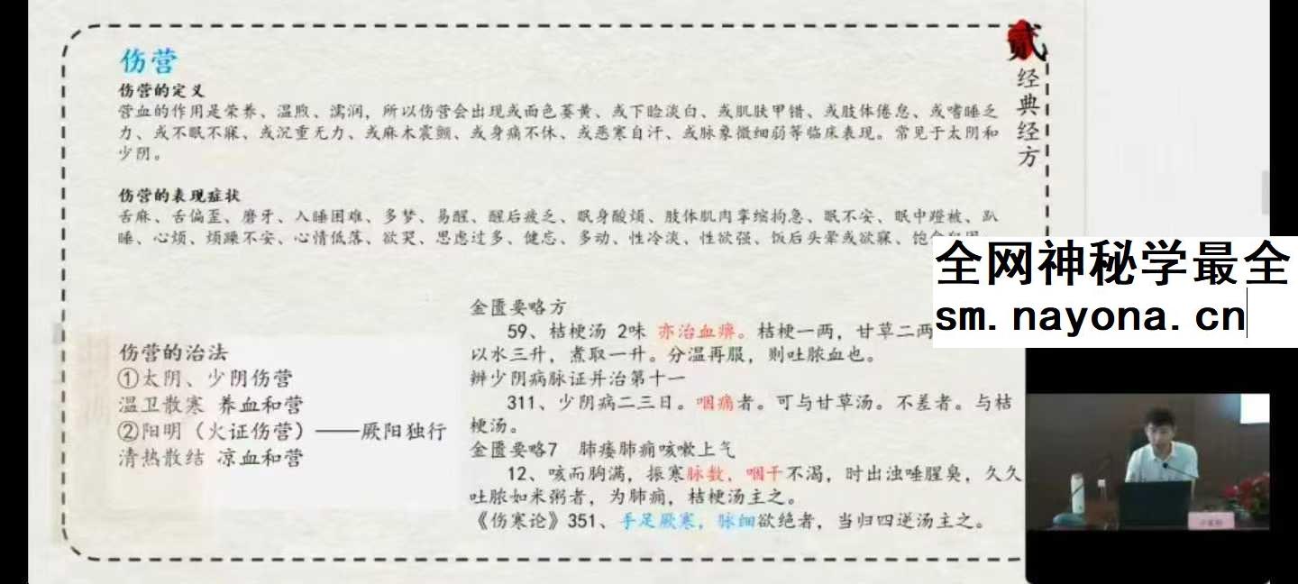 许家栋经典经方十年回顾之理法大课暨临床带教14集视频全集