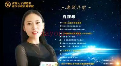 白钰玮内驱力能量导师百万密训大课16集视频 七玄资料