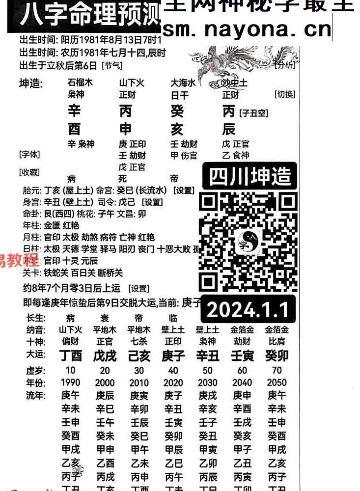 吴端阳  八字案例 2024上中下 pdf 共1100页