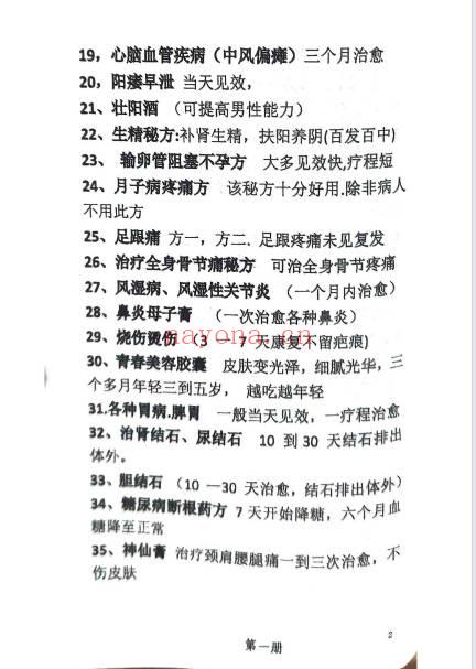 中华名医神效奇方中医绝技123合订本117页PDF