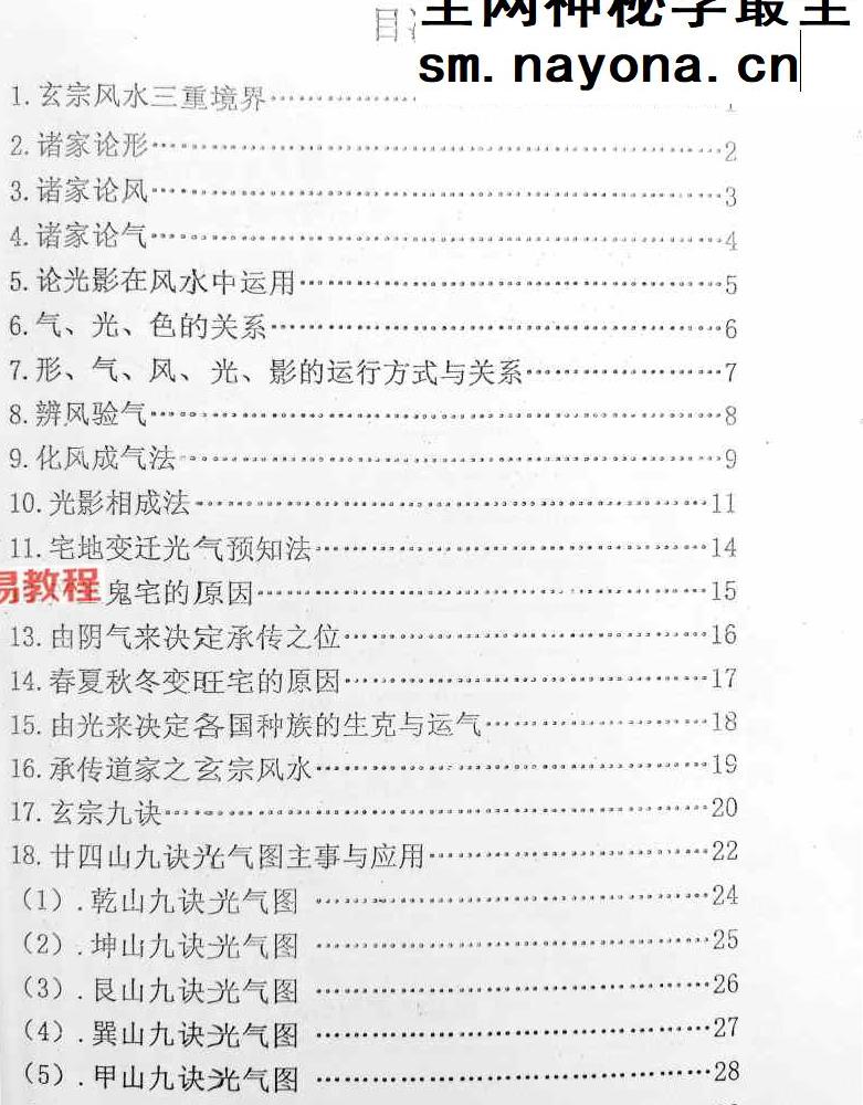玄宗风水《廿四山光气断》.pdf 70页
