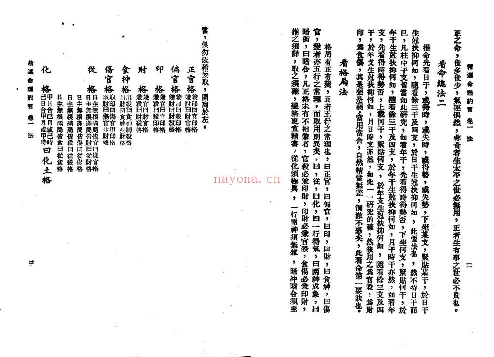 陈素庵《命理约言》PDF电子书（63页）