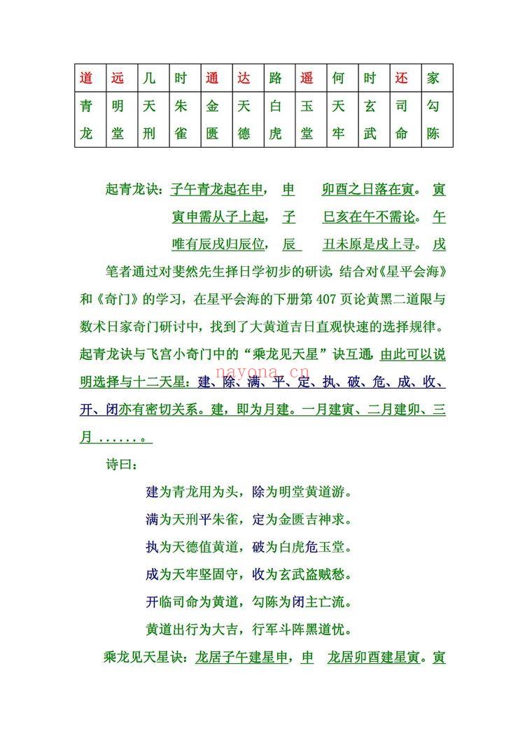 栗山居士《天体二十八宿与黄道命理》PDF电子书(12页)
