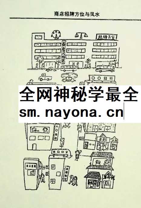 《商店招牌方位与风水》185页