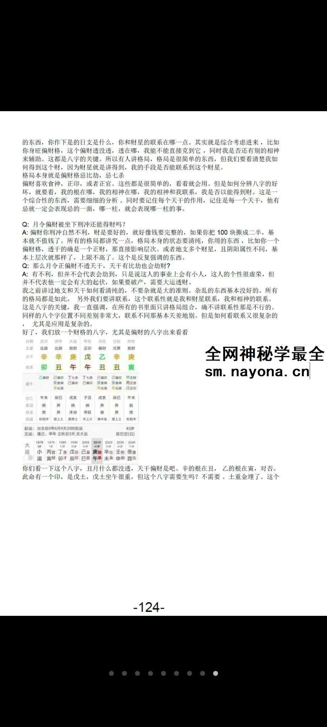 问真 筑基先生《子平绝技》425页