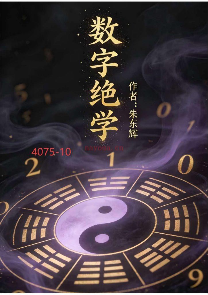 《数字绝学》朱东辉10