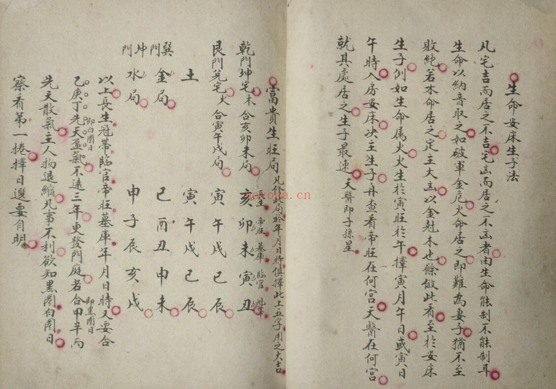 风水阳宅古籍《杨公阳宅风水秘本》民国十七年抄本 56页双页版 国学古籍 第3张-古籍汇典 风水阳宅古籍《杨公阳宅风水秘本》民国十七年抄本 56页双页版 国学古籍 第3张