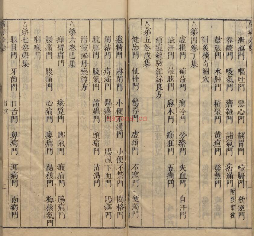 中医古籍《新刊明医秘传济世奇方万疴必愈》十一卷 6册 中医 第2张