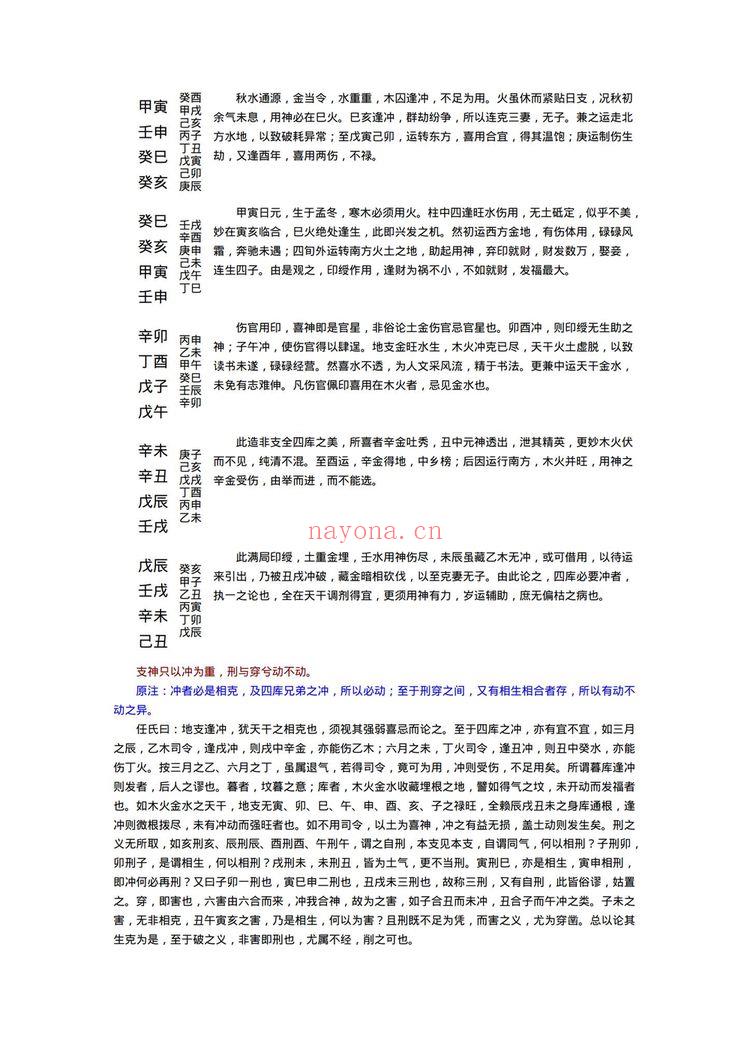任铁樵《滴天髓阐微》PDF电子书（99页）