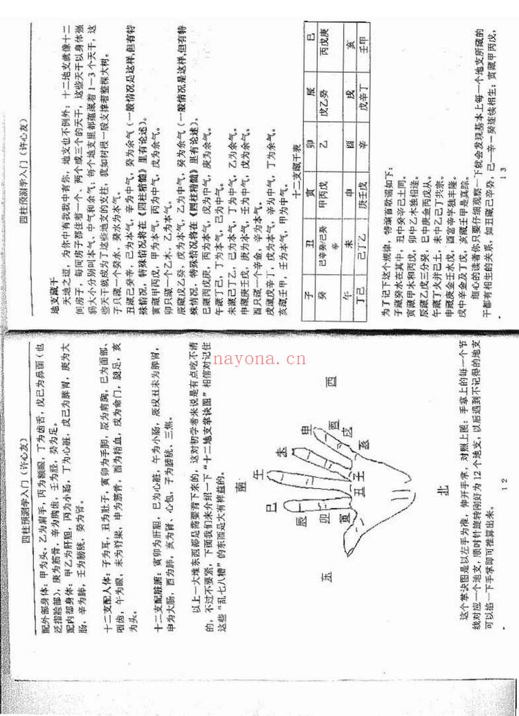 《四柱预测学入门函授教材》PDF电子书(31页)