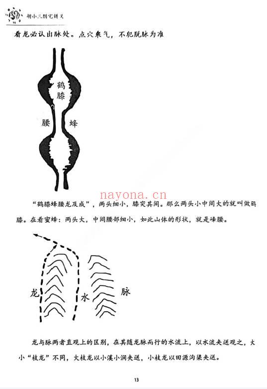 胡小三阴宅讲义混元地理118页PDF 阴宅风水秘本