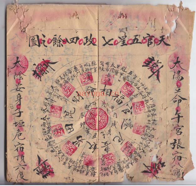 古籍全家福流年批命书108页PDF 八字流年秘本