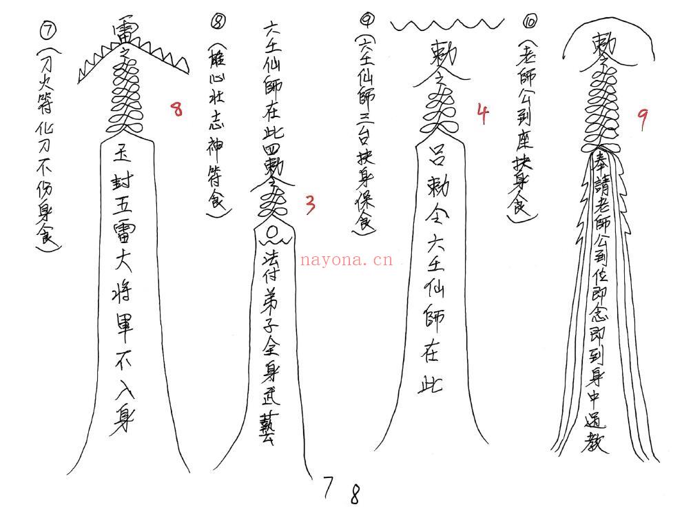 六壬仙教《罗峯佛法和伽蓝宗师教法本》广西高师一脉 两册 国学古籍 第4张