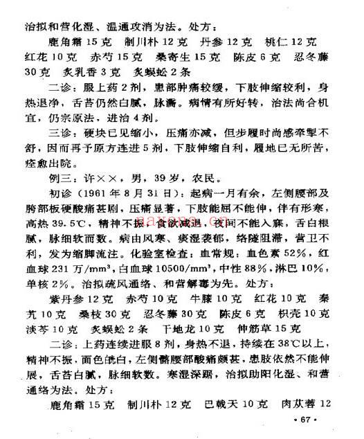 名医奇方秘术578页PDF 中医奇效秘方集
