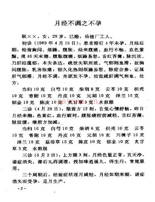 名医奇方秘术578页PDF 中医奇效秘方集