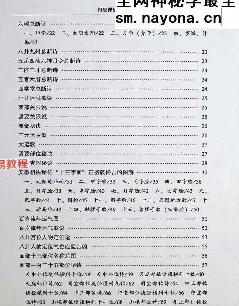 范炳檀相法神仙断 356页