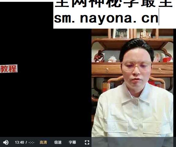 乙巳年马到成功清娟命理视频55集-陈家盛