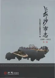 《长沙市志1988-2013第三册》封面