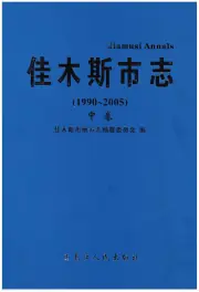 《佳木斯市志（1990～2005）中卷》封面 - 黑龙江省佳木斯市地方志PDF电子版
