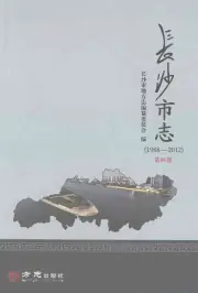 《长沙市志1988-2012第四册》封面