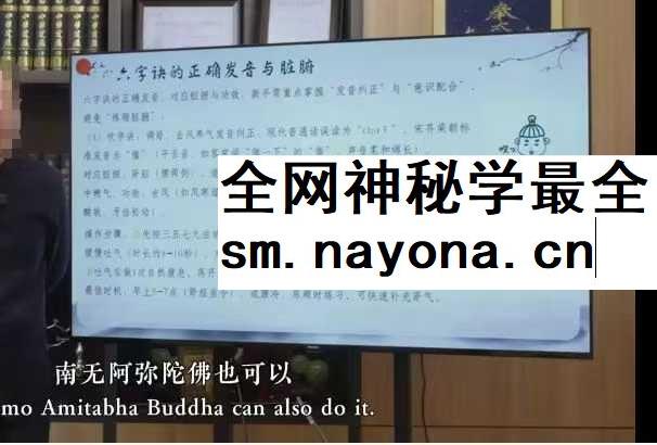 道家修炼之内观冥想与打坐6集带课件