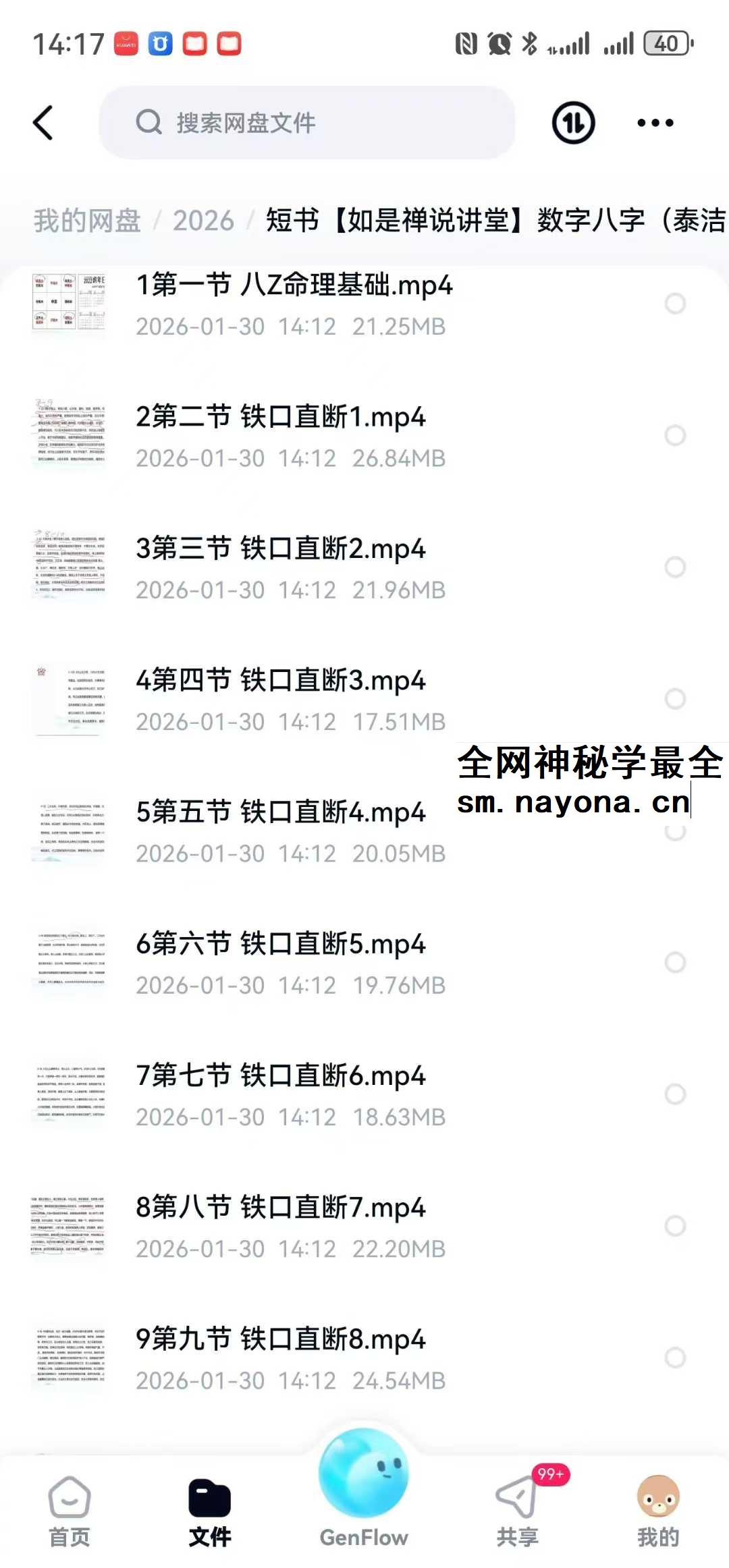 【如是禅说讲堂】数字八字（泰洁）高级班35集