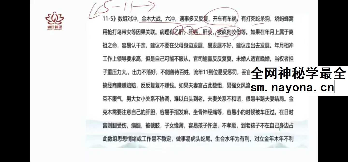 【如是禅说讲堂】数字八字(泰洁)高级班35集
