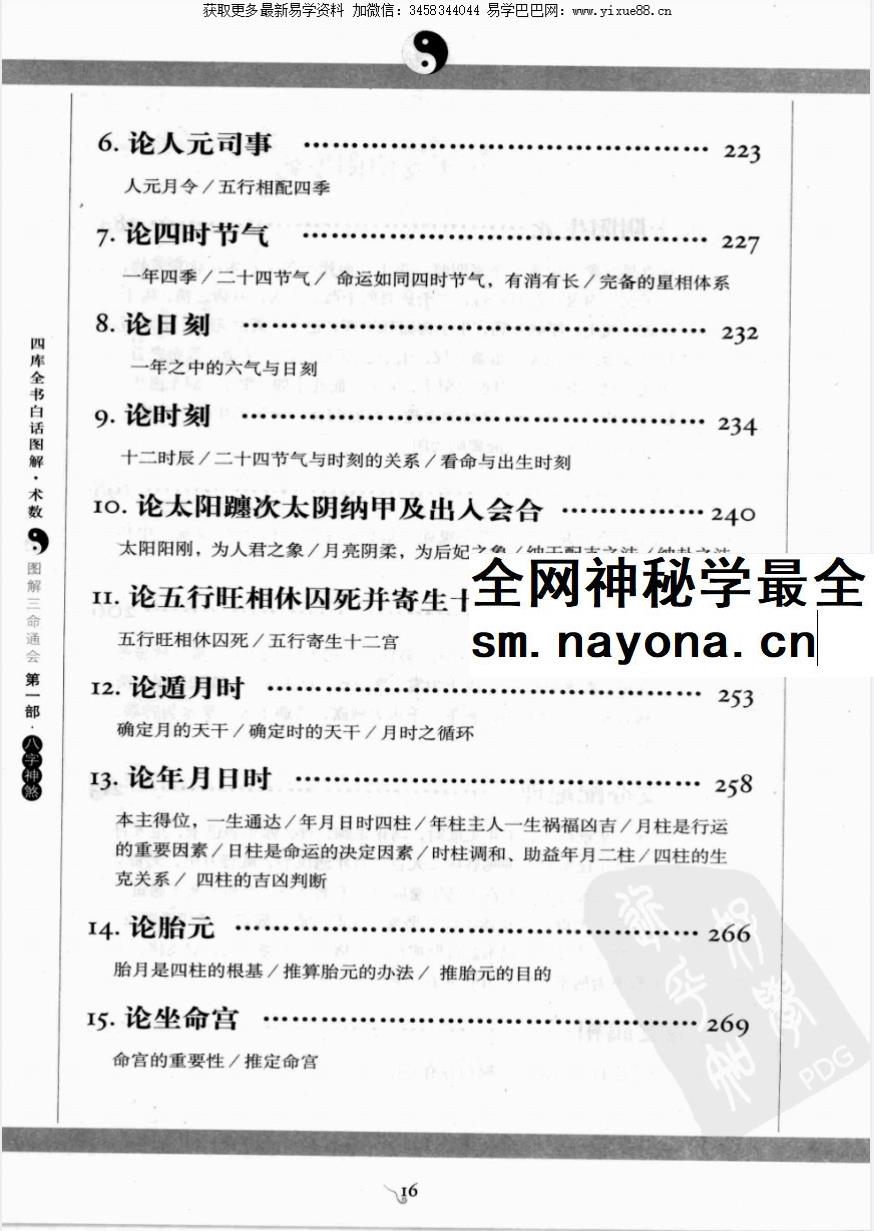 图解三命通会【1-3部】