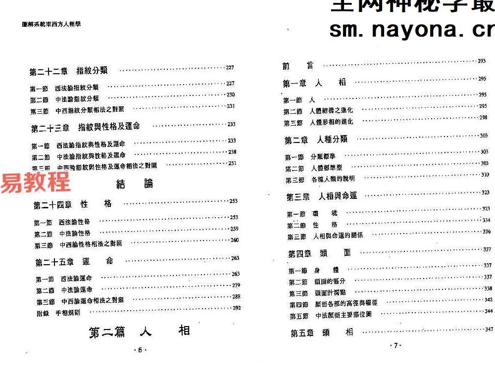 邹文耀《图解系统东西方人相学上下册》pdf
