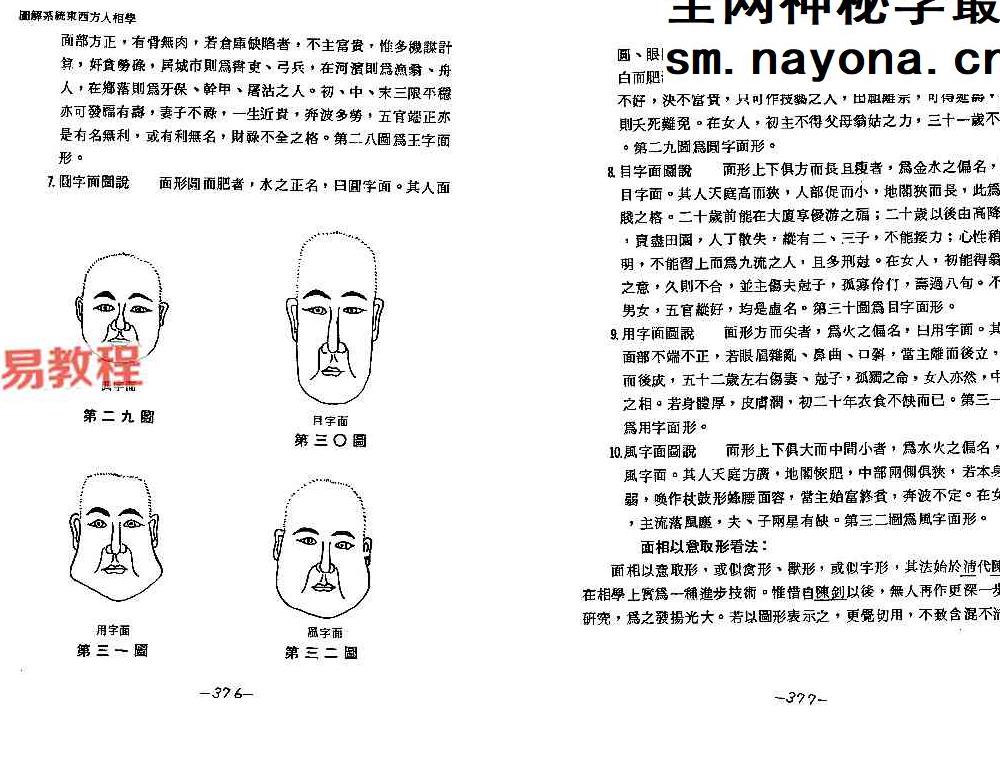 邹文耀《图解系统东西方人相学上下册》pdf