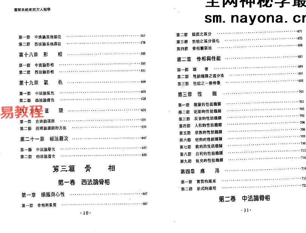 邹文耀《图解系统东西方人相学上下册》pdf