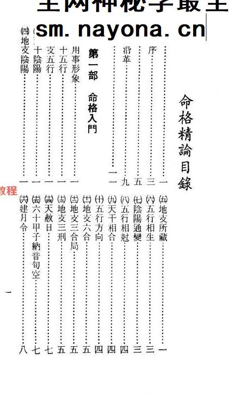 命格精论pdf  634页