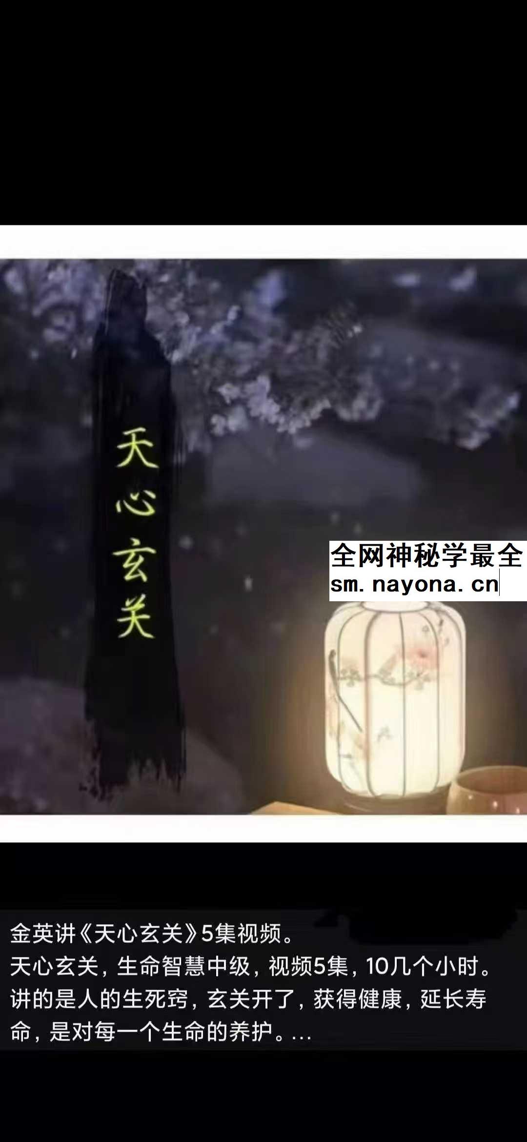 天心玄关5集视频