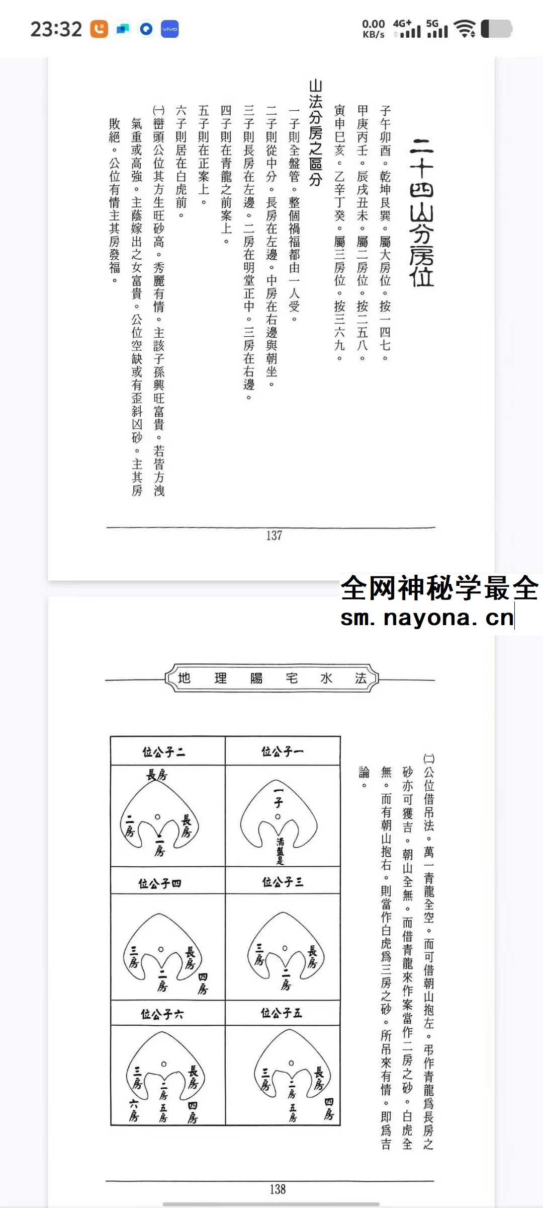 许归《地理阳宅水法》264页