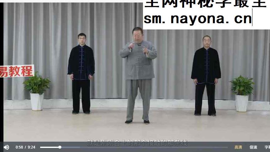 南派太极线上传承班课程视频