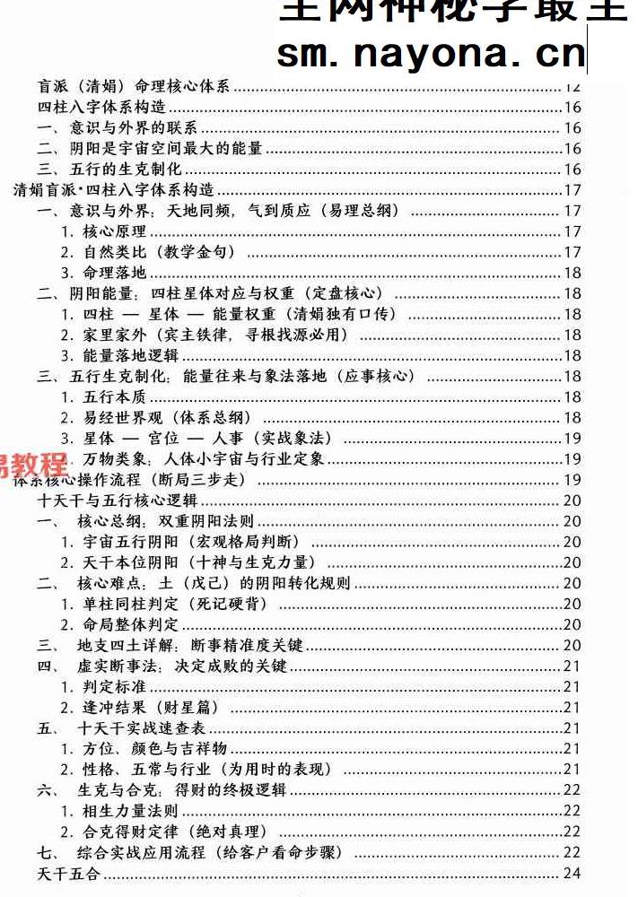 杨清娟顶级命理  家里家外 盲派断命  唯重做功 214页.pdf