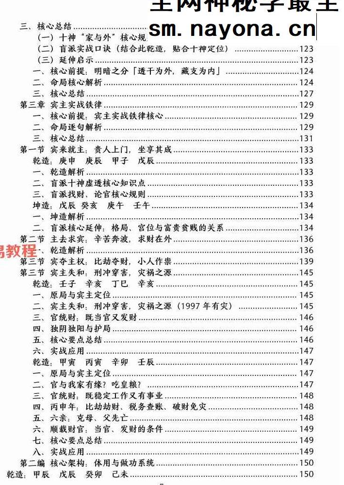 杨清娟顶级命理  家里家外 盲派断命  唯重做功 214页.pdf
