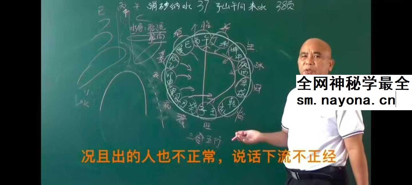 周锦伦 消砂纳水 风水分房 开门放水教学106集视频