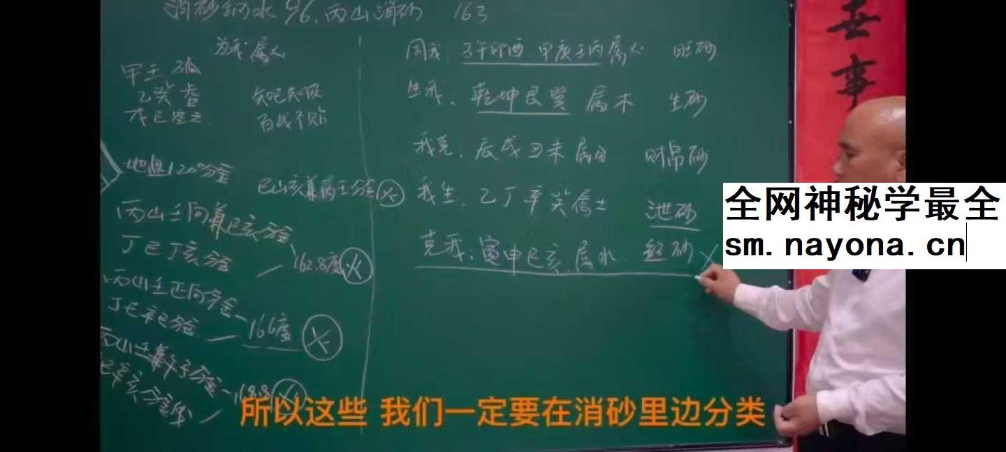 周锦伦 消砂纳水 风水分房 开门放水教学106集视频