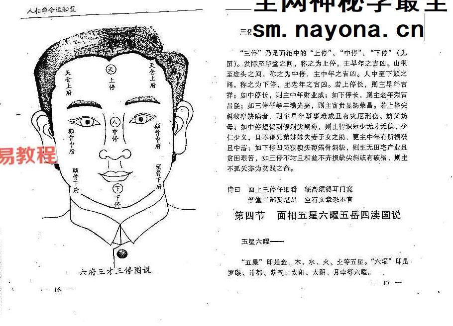 林真《人相学命运秘笈》.pdf 98页 双开本