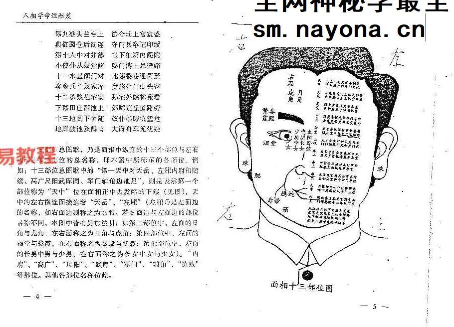 林真《人相学命运秘笈》.pdf 98页 双开本