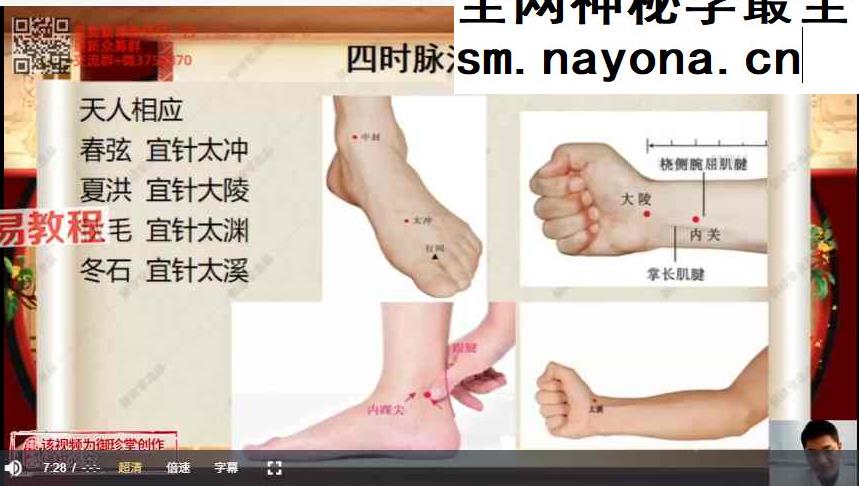 信澄老师;龙门道医阴阳脉法 视频45集