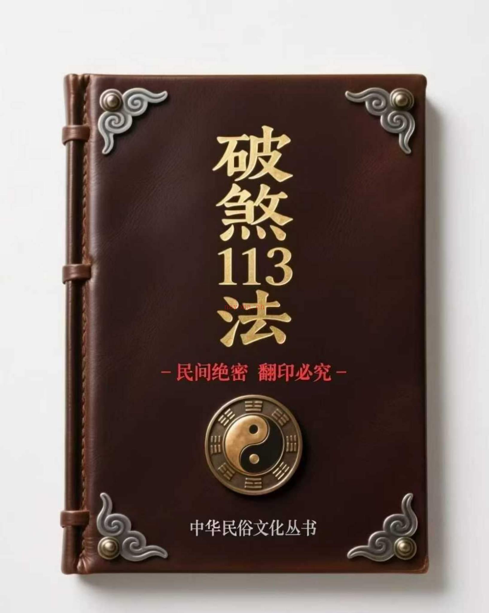 《破煞全解113法》PDF电子书（75页）