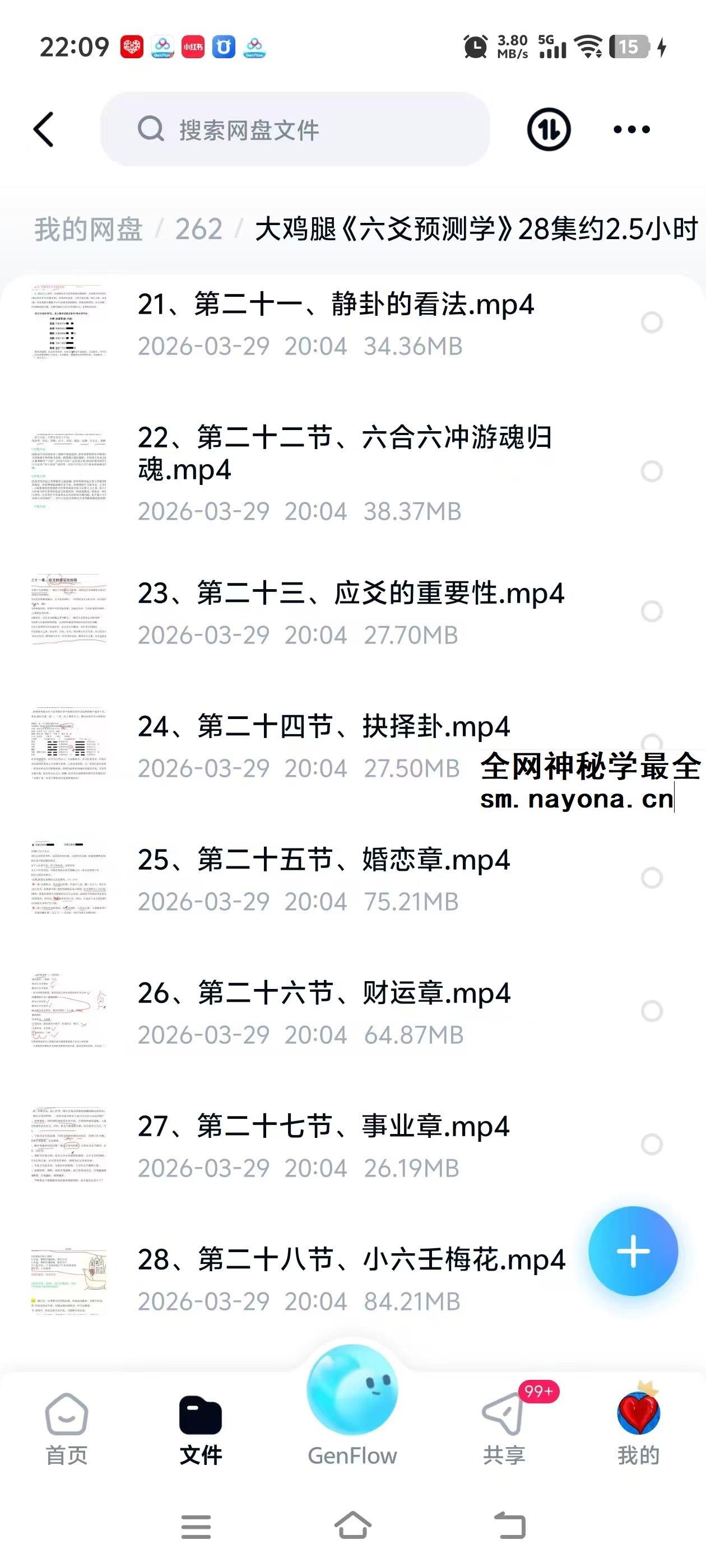 大鸡腿 六爻预测学 28集约2.5小时