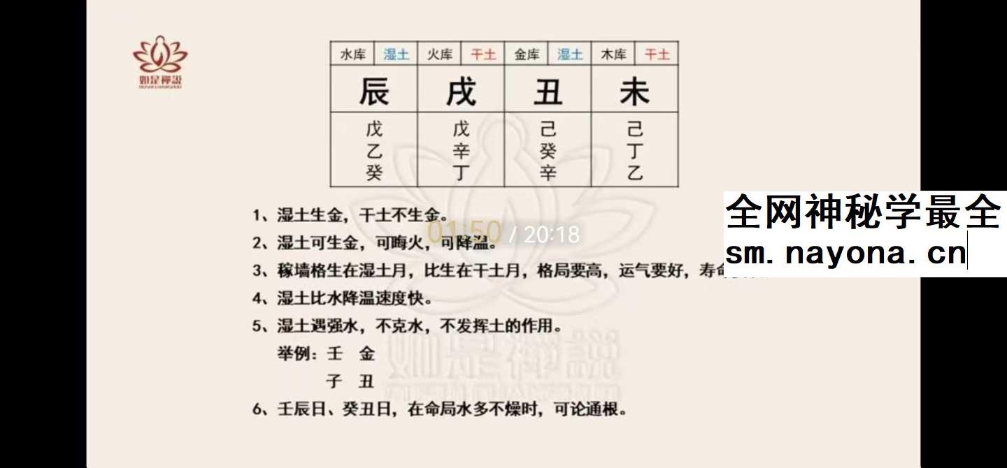 如是禅说【明玄】四柱学高阶班21集