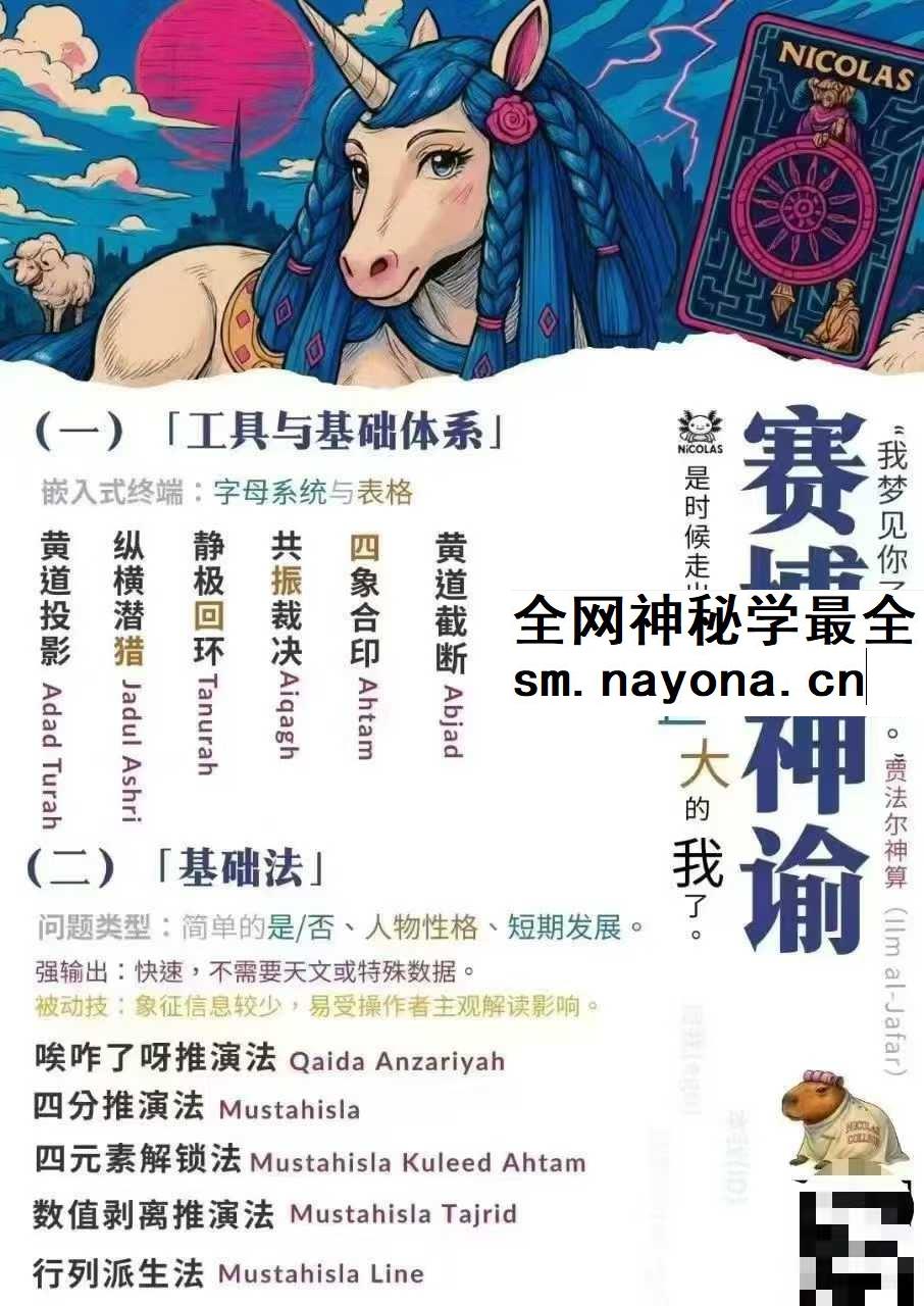 灰灰《赛博神谕》视频课件合集