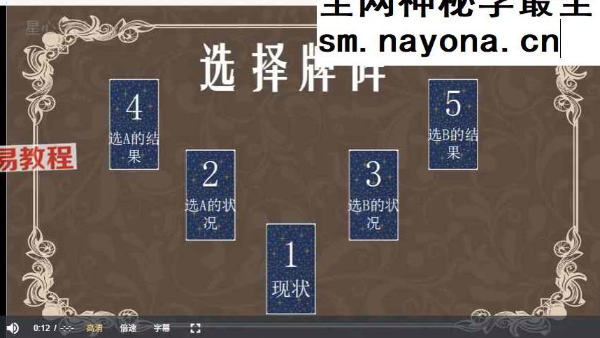 星心Tarot师实战班星心塔罗实战班课程21集视频课